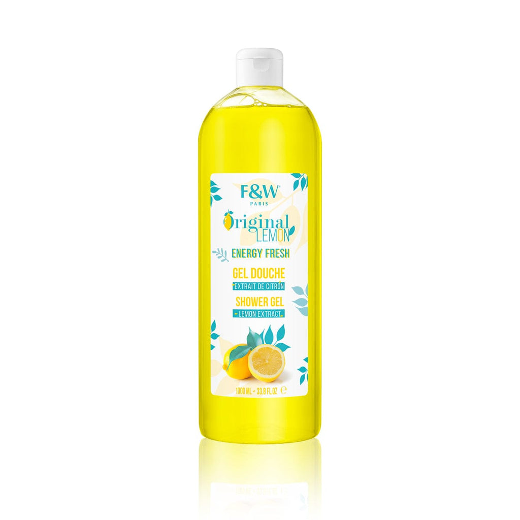 F&W Original Lemon Shower Gel - 1000 ml - Fair & White