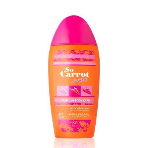 F&W So Carrot Brightening Lotion With carrot Oil 500ml - Fair & White