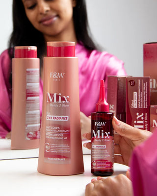 Mix Brightening Body Lotion And Serum Kit - Fair & White
