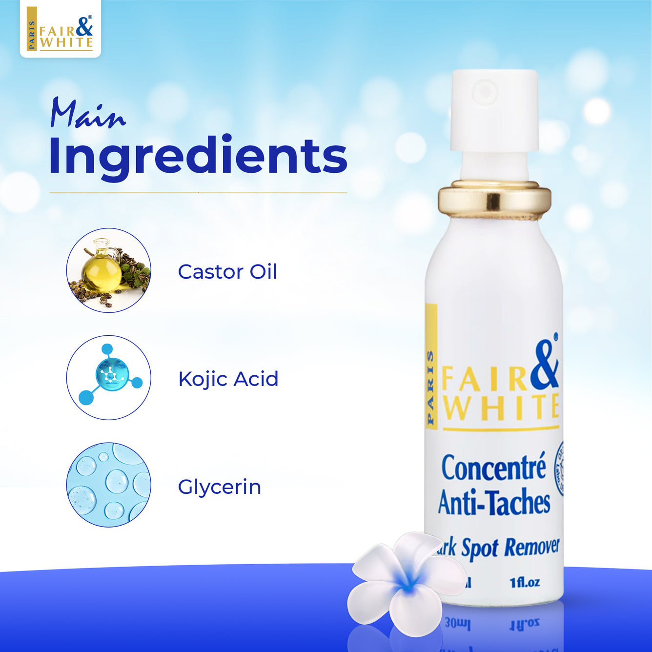 Fair and White Original Dark Spot Remover 30 ml / 1 fl oz – Fair