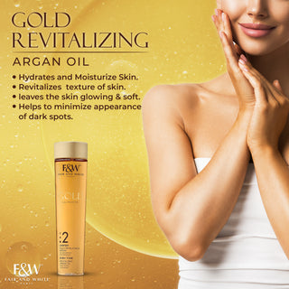 Fair and White 2: Gold Revitalizing Argan Oil  200ml / 6.76 fl. oz