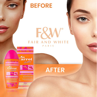 F&W So Carrot Brightening Lotion With carrot Oil 500ml - Fair & White