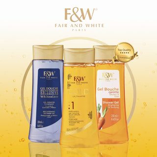 Fair and White 1: Gold Argan Shower Gel 1000ml / 33.81 fl Oz