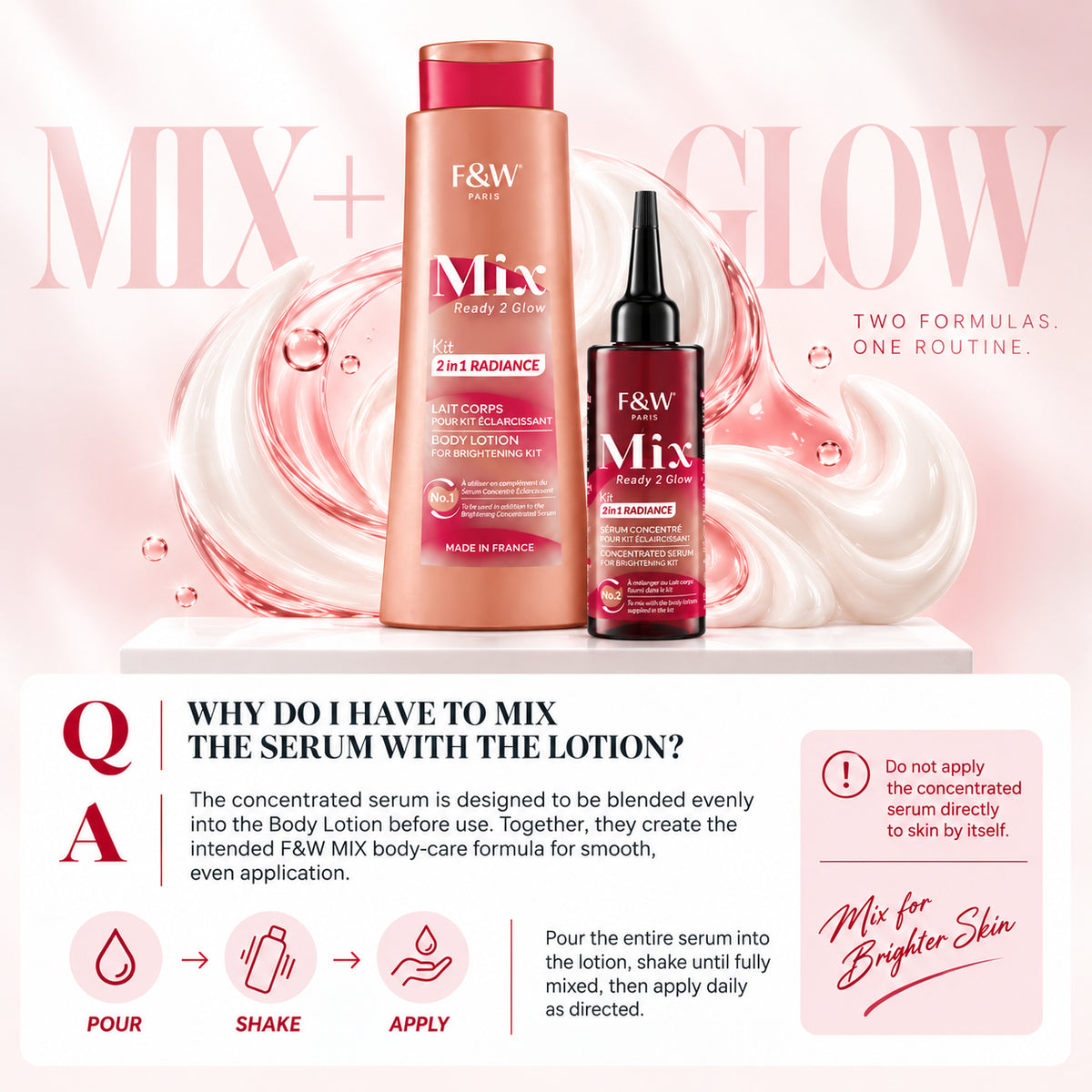 F&W MIX 2-in-1 Radiance Kit
