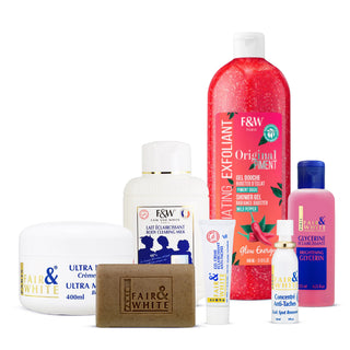 Fair And White Original Body Clearing And Glow Bundle - Fair & White