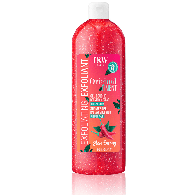Original Glow Energy Exfoliating Shower Gel - 940ml – Fair & White