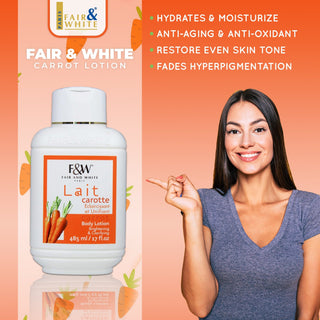 Fair and White Original Carrot Moisturizing Lotion 500ml / 16.90 fl oz - Fair & White