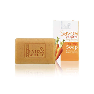 Fair and White, Original Exfoliating Soap 7 oz / 200 g, with Carrot Oil - Fair & White