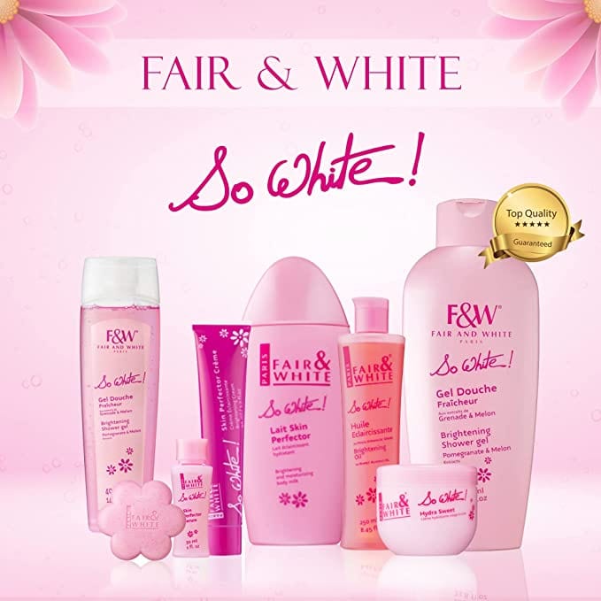 Fair and White So White! Refreshing Shower Gel With Pomegranate And Melon Extracts (Jumbo-1000ml / 33.81 fl oz) - Fair & White