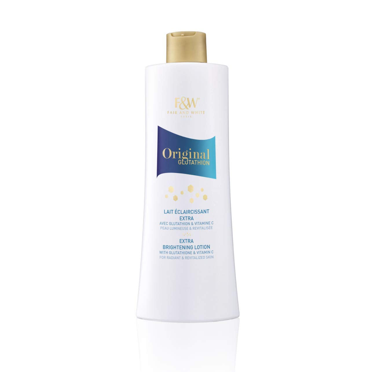 fair and white glutathione set Original Glutathion Extra Brightening Body Lotion, Size: 500 mL, White