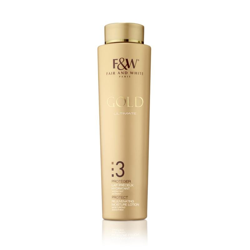 Fair and White 3: Gold Rejuvenating Moisture Lotion 500ml / 17.6
