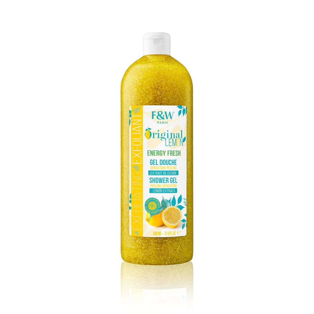 Original Lemon Exfoliating Shower Gel - 940ml - Fair & White